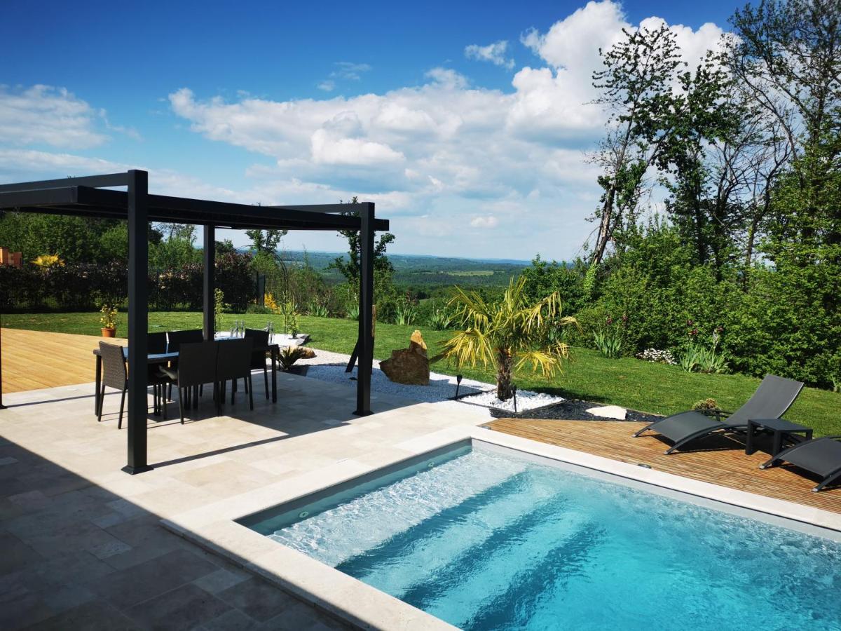 "Notre Bastide" Maison Et Table D'Hotes Traditionnelle Et Vegetarienne, Piscine, Jacuzzi, Clim, , A 5 Mn De Sarlat Marcillac-Saint-Quentin מראה חיצוני תמונה